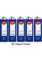 10 Pieces Telegraph A5 Plastic Folder Wide Telegraph Folder - 4