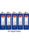 8 Pieces Telegraph A5 Plastic Folder Wide Telegraph Folder - 4