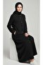 Women's Circular Necklace Collar Long Steel Knitted Cardigan with Front Button Pockets - 2