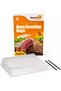 Sunny Oven Roasting Bags 25x38cm BPA Free for Turkey & Meat, Pack of 8 Heat Resistant, Keeps Oven Clean, Includes Twist Ties, For Fish & Vegetables, Chicken Cooking Bags