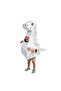 Wearable Cardboard Dinosaur Costume - Children's Coloring Model Educational Toy (Pastel Crayon Gift) - 6