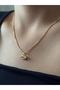 Zircon Stone Marquise Cut Elegant Steel Women's Necklace