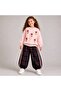 Girl's Sweatshirt & Balloon Pants Set