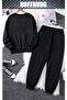 Unisex Casual Tracksuit Set Outdoor Full Sweatshirt - 2