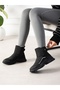 Flora Black Women's Boots with Fur Inside - 5
