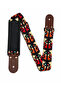 Eclectic Adjustable Shoulder Protection Leather End Guitar Strap - 2