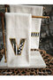 Checkered V Lettered and Striped Kitchen Towels 2-Pack (30X50) - 3