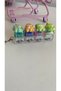 4-Piece Cute Charms Light-Up Clicker Stress Relief Toy with Charm Design Keychain Gift Dinosaur Y2K Marine - 2
