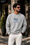 Men's the Winner Printed Round Neck Sweatshirt