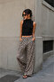 Women's Black Viscose High Collar Sleeveless Blouse Slim Fit Flexible Basic Daily Top - 5