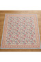 Cream & Rose Pink Dusty Blue Floral Jaipur Indian Hand Block Print Quilted Comforter - 5
