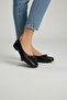Genuine Leather Women's Soft Sole Orthopedic Daily Ballet Flats - 2