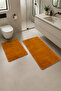 Luxury Soft Textured 2-Piece Toilet Seat Set (60X100 - 50X80) - 5