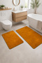 Luxury Soft Textured 2-Piece Toilet Seat Set (60X100 - 50X80) - 2
