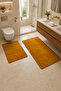 Luxury Soft Textured 2-Piece Toilet Seat Set (60X100 - 50X80) - 3