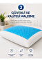 Special Cooling Gel Pillow Genuine Cooling Anti-Sweat Orthopedic Visco Neck Support Pillow Ecru - 3