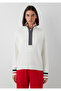 Half-Zip Sweater Off-White - 3