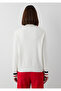 Half-Zip Sweater Off-White - 5