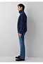 Stand-Up Collar Jacket Indigo - 5