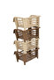 Multi-Purpose Plastic Shelf Organizer (Vertical Stacking System) - 2