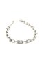 Interlocking Design Gray Bracelet - 2
