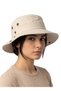 Premium cotton gabardine safari hat - snapback cowboy bucket hat for outdoor camping