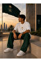 Saudi Arabia National Day Men's Set 100% Cotton Quality Fabric Oversize T-Shirt Pants Set - 3