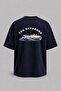 Oversize Tcg Savarona between the Waves V2 Pocket and Back Printed Unisex T-Shirt - 3
