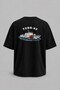 Oversize Tcsg-82 Interwaves V2 Pocket and Back Printed Unisex T-Shirt - 3