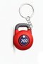 Red Kettlebell Keychain
