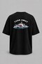 Oversize Tcsg Umut Dalgalar Arlas V2 Pocket and Back Printed Unisex T-Shirt - 3