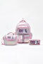 Girl's Cute and Cool 3-Piece School Bag Set - Backpack, Lunch Bag, Pencil Case