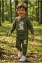 Boys' Winter Tracksuit Set Sweatshirt Bottoms Cotton Three-Thread Ribbed 3-4-5-6-7 Years Old (Please Choose One Size Larger) - 6