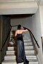 Velvet Fabric Strapless Slit Maxi Evening Dress - 4