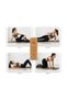 Cork Roller, Cork Foam Roller for Muscle Massage, Natural Cork Massage Roller for Deep Tissue Muscle, Yoga, Pilates, Stretching, Mobility, Back, Legs and Full Body Fitness Training, Gym Home - 5