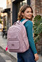 Ç-51995 School Bag Backpack Purple