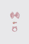Baby Girl Pink Buckle Set - 2