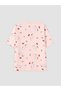 Ozmarka New Season Pink Licensed Crew Neck Girls' Pajama Set - 4