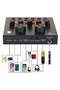V8s Portable Audio Mixer Voice Changer Live Sound Card For Music Recording Singing Broadcast - 3