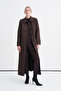 Belted Pocket Cover Long Brown Wear and Go 14008 - 5