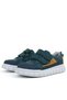 Rakerplus 4506-Kyl Dark Green 100% Genuine Leather Velcro Children's Daily Sports School Shoes - 2