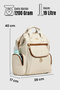 Focux Premium Fabric Mother Baby Care Bag Cream - 8
