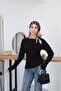Women's Drawstring Chain Scarf Modal Blouse