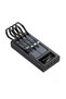 30000mAh Solar Power Bank High Capacity Portable Charger Dual USB Fast Charging External Battery Pack with LED Flashlight Outdoor Travel Emergency Backup Power Bank Black - 5