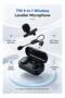 J36 Wireless Lavalier Microphone, Dual Wireless Mic with Charging Case, Intelligent Noise Reduction, Plug & Play Mini Microphone for Vlogging, Live Streaming, Interview & Video - 6