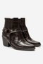 Nova Women's Bitter Brown Croco Western Dallas Snap-On Boots - 2