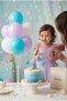 Mermaid Tail Heart Number Candle and Balloon Stand Set - Girls' Birthday Party Decorations - 3