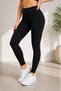 Pack of 4 Flexible Beige Brown Smoked Black Daily Sports Leggings - 4