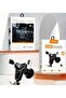 V-shaped Gravity Car Phone Holder, Automatic Locking Air Vent Mount, Black - 2