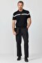 Men's Polo Neck Knitwear T-Shirt - 5